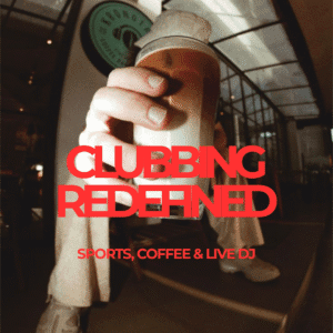 SPORTS, COFFEE & LIVE DJ