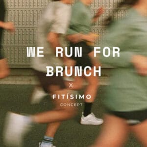 We run for brunch